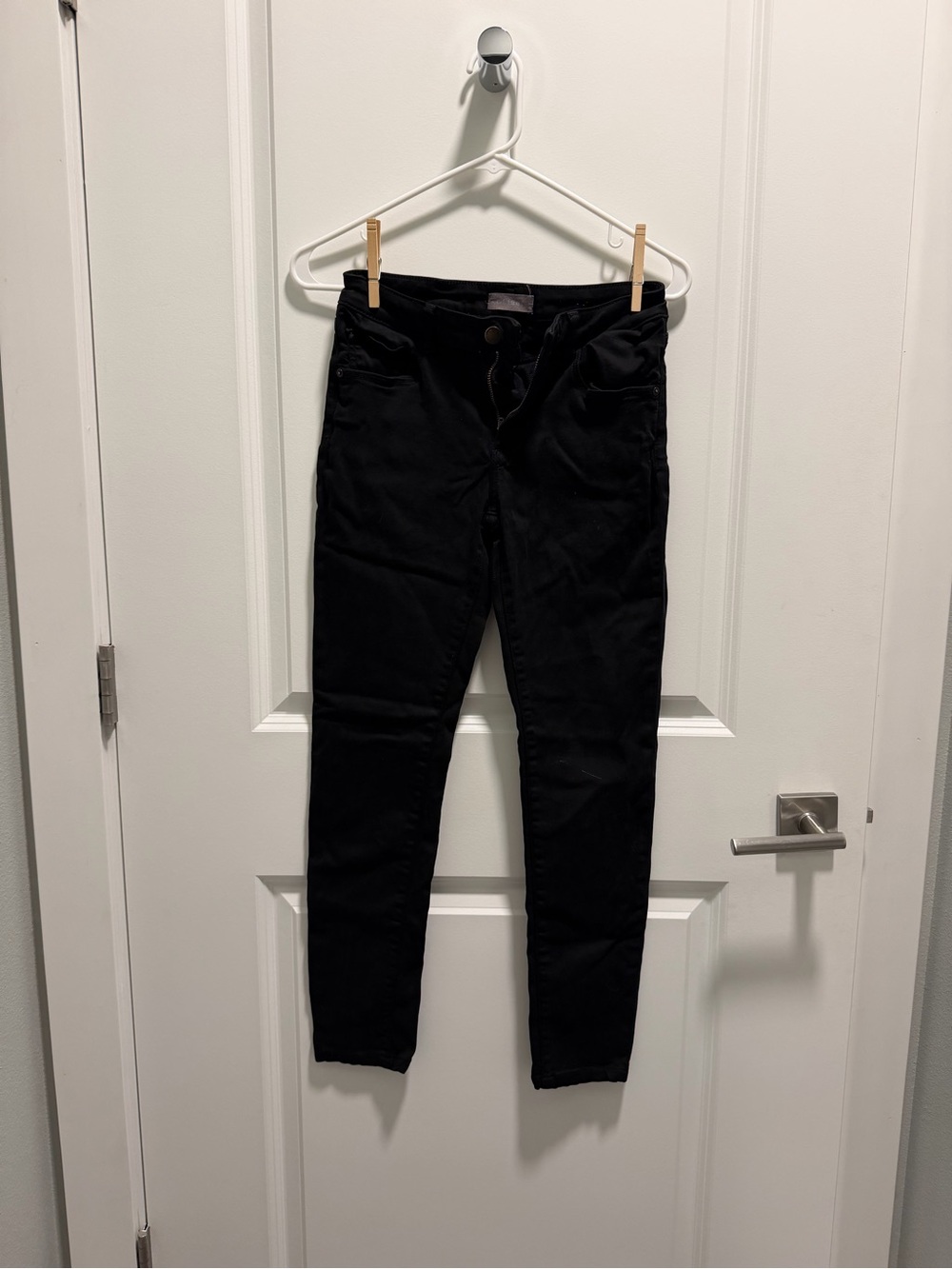 Girls Black Slim Pants